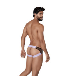 CLEVER Jockstrap transparent Hunch Noir-Violet